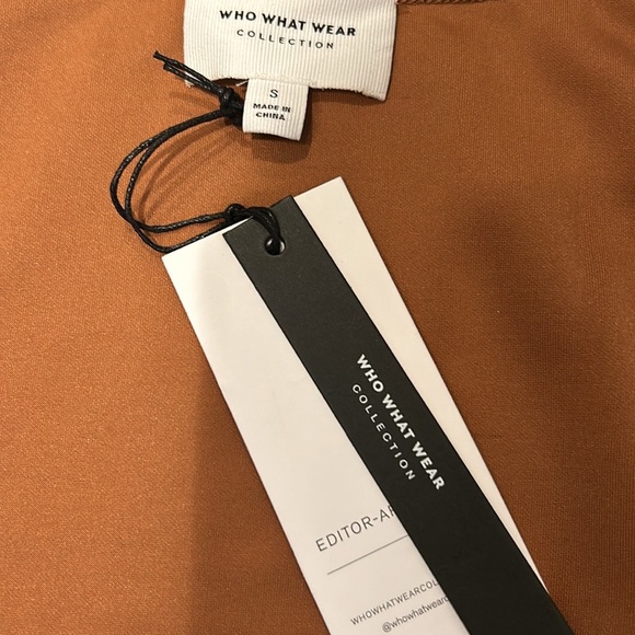 BNWT! Who What Wear Haley Corset Bodysuit in Cocoa Size S - Picture 3 of 5